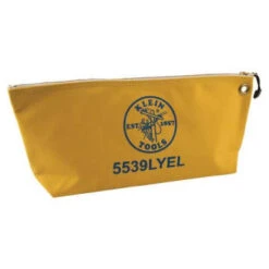 Klein Tools® Canvas Tool Bag With Zipper, Yellow