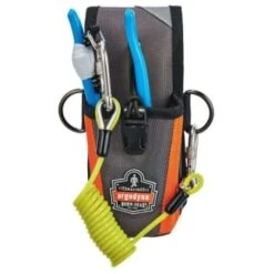 Ergodyne® Arsenal® 5561 Small Tool And Radio Holster, Gray -Tools Kleina Shop 103232 w DetailedProductView5 Lg