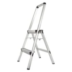 Xtend + Climb 2-Step 225-Lb Load Capacity Silver Aluminum Step Stool