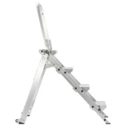Xtend + Climb 4-5/8-Ft Aluminum 375 Lb Type Iaa Step Ladder -Tools Kleina Shop 103797 w BottomView Lg