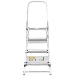 Xtend + Climb 4-5/8-Ft Aluminum 375 Lb Type Iaa Step Ladder -Tools Kleina Shop 103797 w TopView Lg
