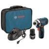 Bosch 1/4 In 12 Volt Max Li-Ion Cordless Impact Driver Kit