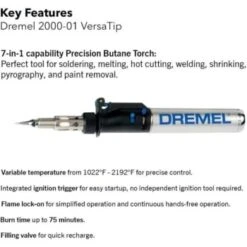 Dremel Versatip Butane Soldering Torch -Tools Kleina Shop 109606 v DetailedProductView7 Lg