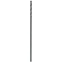 Bosch 1/4" Extra Length Aircraft Black Oxide Twist Drill Bit, 1-Piece