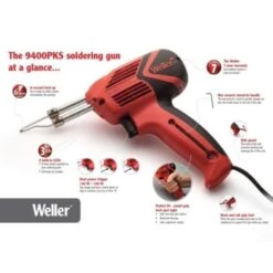 Weller 140/100-Watt Dual Heat Universal Soldering Gun Kit W/ Led Lighting -Tools Kleina Shop 113118 v DetailedProductView3 Lg