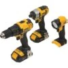 Dewalt 1/4 In 20 Volt Max Brushless Power Compact And Impact Drill Driver