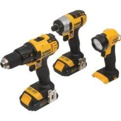 Dewalt 1/4 In 20 Volt Max Brushless Power Compact And Impact Drill Driver