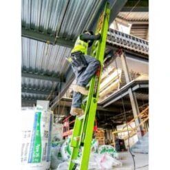 Little Giant Ladders Hyperlite 16 Ft Type Iaa Fiberglass Extension Ladder -Tools Kleina Shop 125299 w DetailedProductView7 Lg