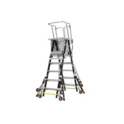 Little Giant Ladders Cage Model 5 Ft. To 9 Ft. Iaa Fg With Wheel Lift