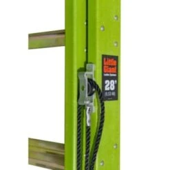 Little Giant Ladders Hyperlite 24 Ft Type Iaa Fiberglass Extension Ladder -Tools Kleina Shop 125342 w DetailedProductView4 Lg