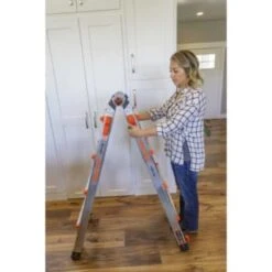 Little Giant Ladders Velocity Model 17 300 Lb Rated Type-1a Multi-Use Ladder -Tools Kleina Shop 125356 w DetailedProductView9 Lg