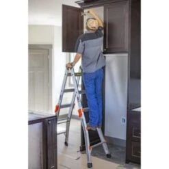 Little Giant Ladders Velocity Model 13 300 Lb Rated Type-1a Multi-Use Ladder -Tools Kleina Shop 125360 w DetailedProductView9 Lg