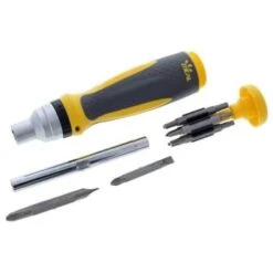 Ideal® 21-In-1 Twist-A-Nut™ Ratchet Screwdriver, Multi-Bit -Tools Kleina Shop 130369 DetailedProductView2 Lg