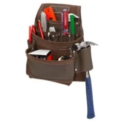 Estwing 9 Pocket Leather Contractor's Tool Pouch -Tools Kleina Shop 132762 w DetailedProductView3 Lg
