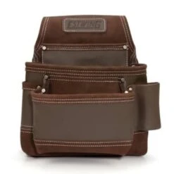 Estwing 9 Pocket Leather Contractor's Tool Pouch