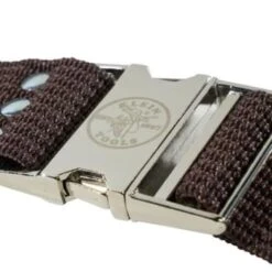 Klein Tools® X-Large Brown Webbed-Polypropylene Adjustable Tool Belt -Tools Kleina Shop 133601 w DetailedProductView3 Lg