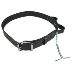 Klein Tools® Medium Black Electrician's Leather Tool Belt -Tools Kleina Shop 133606 WebOnly Lg 1