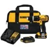Dewalt 1/2 In 20 Volt Max Compact Cordless Hammer Drill/driver Kit -Tools Kleina Shop 136201 v MainProductImage Lg