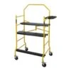 Metaltech 5-Ft Jobsite Deluxe Scaffold With Tray And Safety Rail -Tools Kleina Shop 144517 w MainProductImage Lg