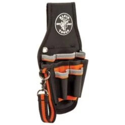 Klein Tools® Tradesman Pro 9-Pocket Black/orange Maintenance Tool Pouch -Tools Kleina Shop 145160 WebOnly Lg