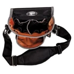 Klein Tools® Tradesman Pro 15-Pocket Black Tool Pouch -Tools Kleina Shop 145170 w DetailedProductView4 Lg