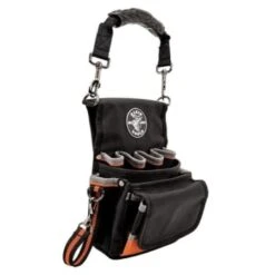 Klein Tools® Tradesman Pro 9-Pocket Black Tool Pouch -Tools Kleina Shop 145172 WebOnly Lg