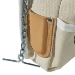 Klein Tools® 5-Pocket Natural Canvas Tool Pouch -Tools Kleina Shop 145173 w DetailedProductView2 Lg