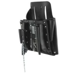 Klein Tools® 11-Pocket Black Leather Tool Pouch -Tools Kleina Shop 145178 w DetailedProductView4 Lg