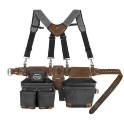 Dead On Dead On Leather Hybrid Tool Belt With Suspenders
