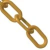 Mr. Chain 1.5 Inch X 100 Ft. Gold Plastic Barrier Chain