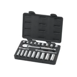 Gearwrench 21 Piece 3/8 Drive 6 And 12 Point Standard Tool Set Sae