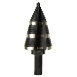 Klein Tools® High Speed Steel Double Flute Step Drill Bit 4.49"