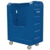 Royal Basket Trucks 48 Cu Ft Bulk Poly Truck 50 1/2 X 28 X 59 X 66 3/4”, Blue