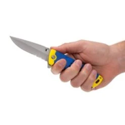 Estwing 3.5 Inch Blade Drop Pt Folding Liner Lock Knife With Pocket Clip Blyel -Tools Kleina Shop 208314 w DetailedProductView7 Lg