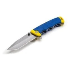 Estwing 3.5 Inch Blade Tanto Point Folding Liner Lock Knife With Pocket Clip