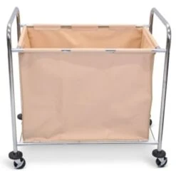 Luxor Laundry Cart - Steel Frame Canvas Bag 38.5"w X 24.75"d X 36.5"h 1 -Tools Kleina Shop 213505 AlternateImageView Lg