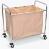 Luxor Laundry Cart - Steel Frame Canvas Bag 38.5"w X 24.75"d X 36.5"h 1