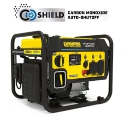 Champion Power Equipment 4500-Watt Open Frame Inverter With Co Shield -Tools Kleina Shop 215766 LeftView Lg