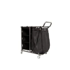 Hospitality 1 Source Large X-Duty Express Cart With 2 Bags -Tools Kleina Shop 216396 LeftView Lg