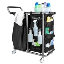 Hospitality 1 Source Large X-Duty Express Cart With 2 Bags -Tools Kleina Shop 216396 LifestyleImage Lg