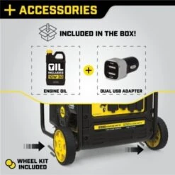 Champion® 6500-Watt Rv Ready Open Frame Inverter Generator With Co Shield -Tools Kleina Shop 226706 TopView Lg