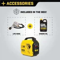 Champion® 2500-Watt Portable Dual Fuel Inverter Generator With Co Shield -Tools Kleina Shop 226709 TopView Lg