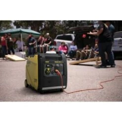 Champion® 4650-Watt Wireless Remote Start Inverter Generator Co Shield -Tools Kleina Shop 226710 BottomView Lg