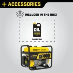 Champion® 3650-Watt Portable Generator With Co Shield -Tools Kleina Shop 226713 TopView Lg