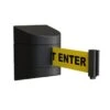 Montour Line Black Plastic 30' Fixed Wall Mount -Caution - Do Not Enter Belt -Tools Kleina Shop 236174 w MainProductImage Lg