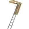 Louisville Ladder® Attic 25.5 X 54 In. 375 Lb. Energy-Efficient Aluminum Ladder -Tools Kleina Shop 242001 V Lg