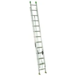 Louisville Ladder® Ae4200 24 Ft. 225 Lb. Aluminum 24-Step Extension Ladder