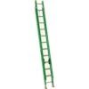 Louisville Ladder® Fe0600 24 Ft. 225 Lb. Fiberglass 24-Step Extension Ladder -Tools Kleina Shop 242161 V Lg