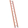 Louisville Ladder® Fh1000 10 Ft. 300 Lb. Fiberglass 10-Step Shelf Ladder -Tools Kleina Shop 242227 V Lg