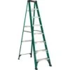 Louisville Ladder® Fs4000 8 Ft. 225 Lb. 7-Step Fiberglass Step Ladder -Tools Kleina Shop 242334 V Lg